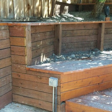 Retaining Wall and Planter Box Project San Ramon