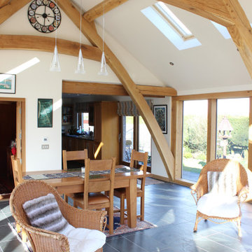 Oak Frame Family Room Extension