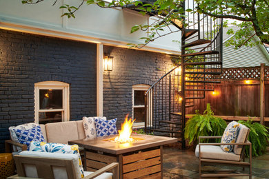 Inspiration for a transitional patio remodel in DC Metro