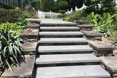 Inspiration for a contemporary patio remodel in New York