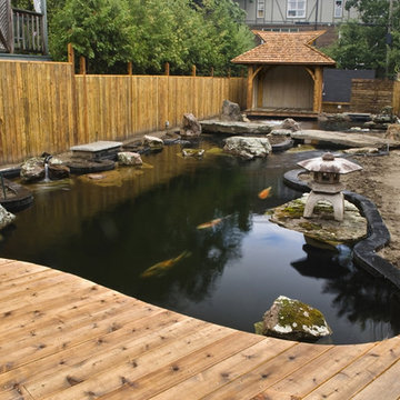 Japanese Koi Pond Gazebo