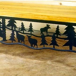 Wilderness Coffee Table with Braided Legs - Coffee Table Sets