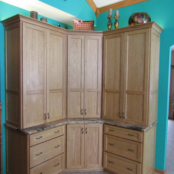 Rustic Elegance - Hickory Kitchen