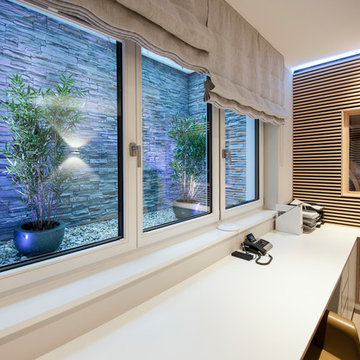 Gästezimmer, Homeoffice und Sauna in einem Raum