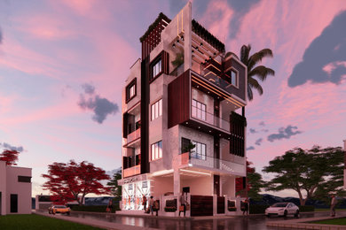 Residential building at Bangalore by Sahu Foundation
