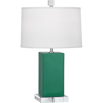 Harvey Accent Lamp, Emerald
