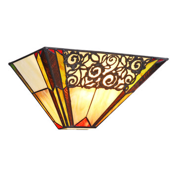 Evelyn 1-Light Indoor Wall Sconce 12"