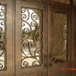 Wrought Iron Exterior Entry Doors - Products