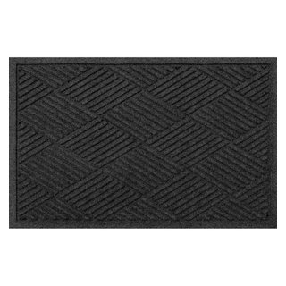 2'x3' Aqua Shield Diamonds Indoor/Outdoor Doormat Bluestone - Bungalow Flooring