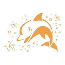 dolphin decal