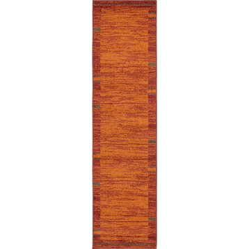 Unique Loom Autumn Foilage Rug, 2'6x10'
