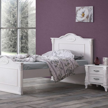 Design Kinderzimmer Romantic Mädchenzimmer weiß