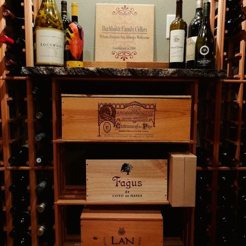 Lower Level Remodel with Wine Cellar in Wauwatosa