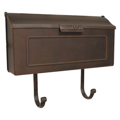 Horizon Horizontal Mailbox, Copper