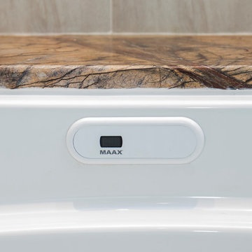 Rustic Master Bathroom Suite Remodel
