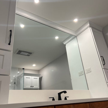 Medallion Park place Cherry Pecan Master Bath