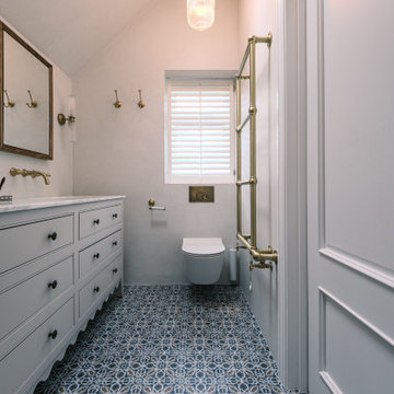 A French Inspired Master Bathroom, in Petersham