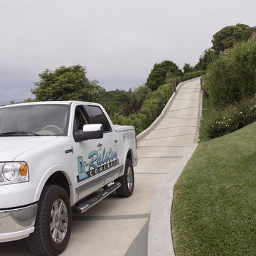 Custom Concrete Driveway