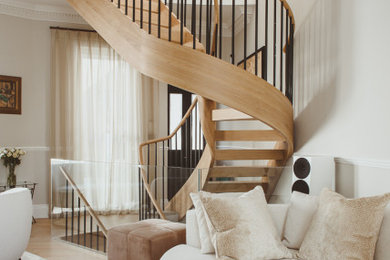 Design ideas for a modern staircase in London.