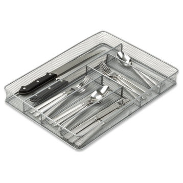 6-part In-drawer Organizer/Tray, Mesh, Large