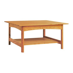 Modern Shaker Square Coffee Table - Coffee Tables