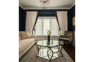 Elmhurst Residence Custom Window Treatments & Decor