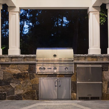 Ocean Heights Custom Outdoor Living Space