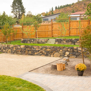 Terraced Back Yard