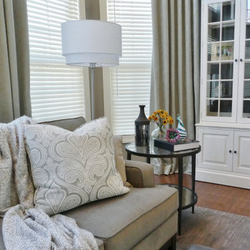 Glamorous Greige Great Room