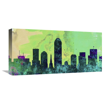 "Indianapolis City Skyline" Fine Art Print