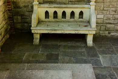 Limestone Tables and Benches