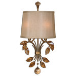 Uttermost - Uttermost Alenya 2-Light Wall Sconce, Gold - Add a stroke of light and style to your space with the Alenya 2-Light Wall Sconce. Use this elegant fixture to illuminate dark hallways, brighten your bathroom or provide extra light where you need it most.