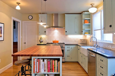 Eclectic kitchen photo in San Francisco