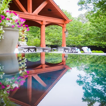 Perimeter Overflow Pool and Spa
