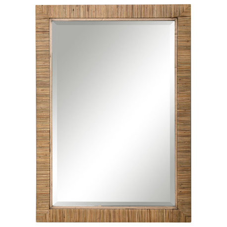 Uttermost Cape Natural Rattan Mirror