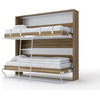 ORTIS Murphy  Bunk Bed, Oak Country/ White