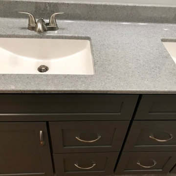 New Construction Kewanee IL MSI Quartz Koch & Dura Supreme Painted Cabinets