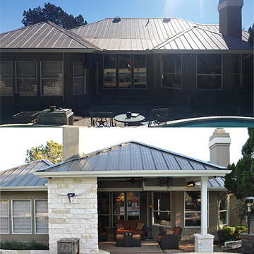 Kamp Covered Patio & Fireplace