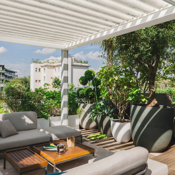 Toit terrasse situé à Neuilly-sur-Seine