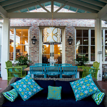 Mexican Inspired Old Metairie Residence