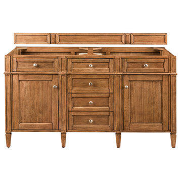 Brittany 60" Saddle Brown Double Vanity