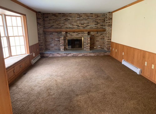 Help choosing wall color to compliment fireplace brick | Houzz Forum