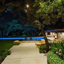 Colorado pool and poolhouse