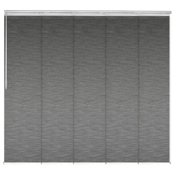 Talha 5-Panel Track Extendable Vertical Blinds 58-110"W