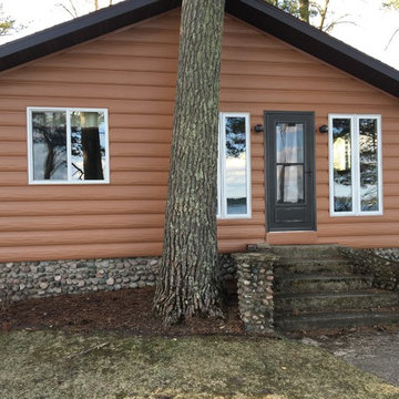 Custom Log Cabin in Northern Minnesota