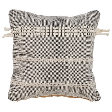 Handwoven Cottage Throw Pillow
