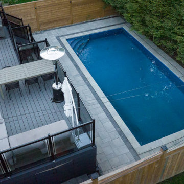 2022 Projects Gallery - Backyard Pool and Composite Deck