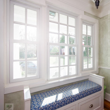 Welcoming Entryway and New Windows with Grilles - Renewal by Andersen Long Islan