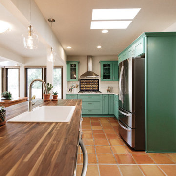 Mexican Heritage Inspired Kitchen Remodel