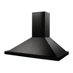 ZLINE - ZLINE 48 in. 760 CFM Wall Mount Range Hood in Black Stainless Steel - Range Hoods And Vents